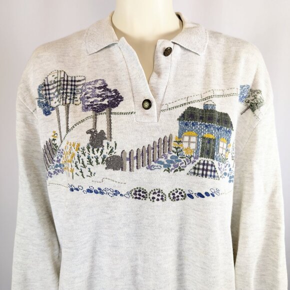 Teddi Homestead collared shirt 90s - Picture 2 of 5